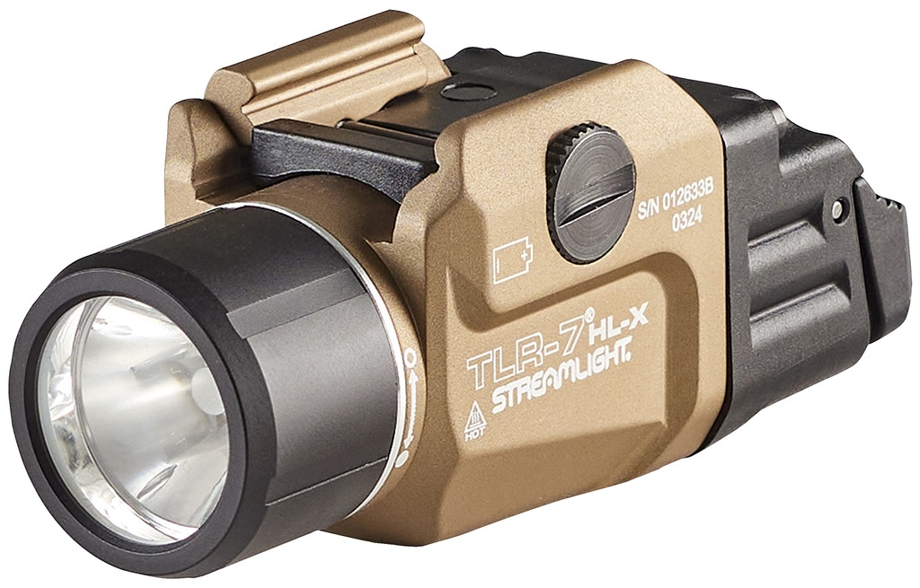 Streamlight TLR-7 HL-X 1000LM RAIL MNT FDE 1