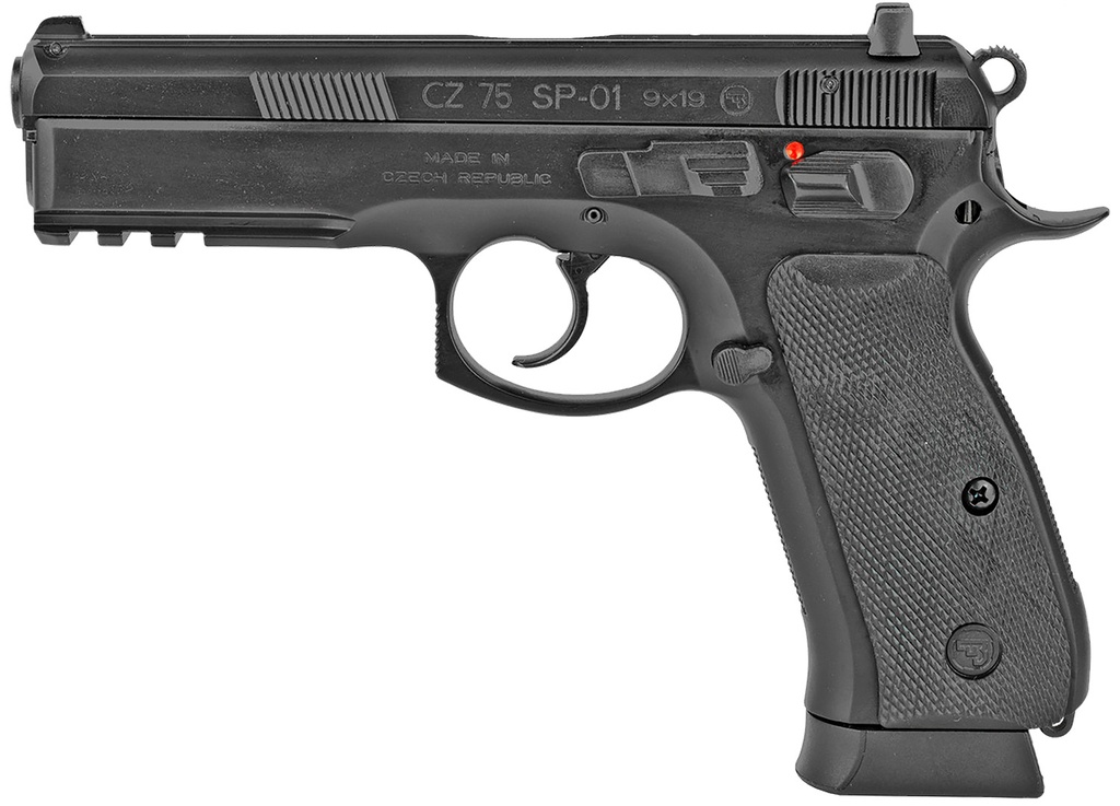CZ 75 SP-01 9MM BLK 4.7" 10+1 FS 1