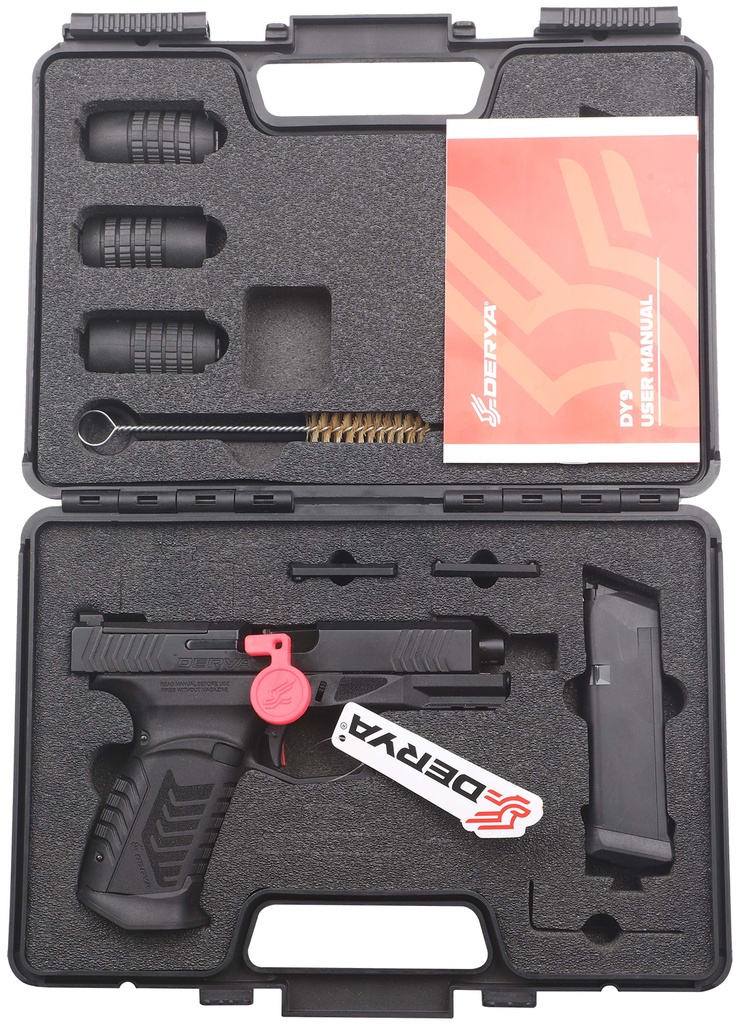 Derya Arms DY9 9MM BLK 10+1 3.8" OR US 3