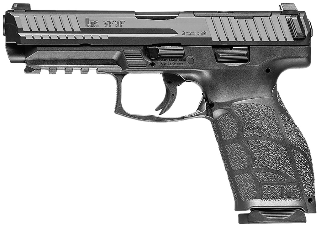 Heckler and Koch (HK USA) VP9A1 F 9MM BLK 15+1 NS OR 1