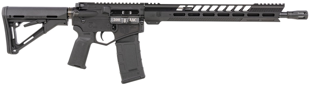 Diamondback Firearms DB15BG 300BLK BLACK 16" V RAIL 1