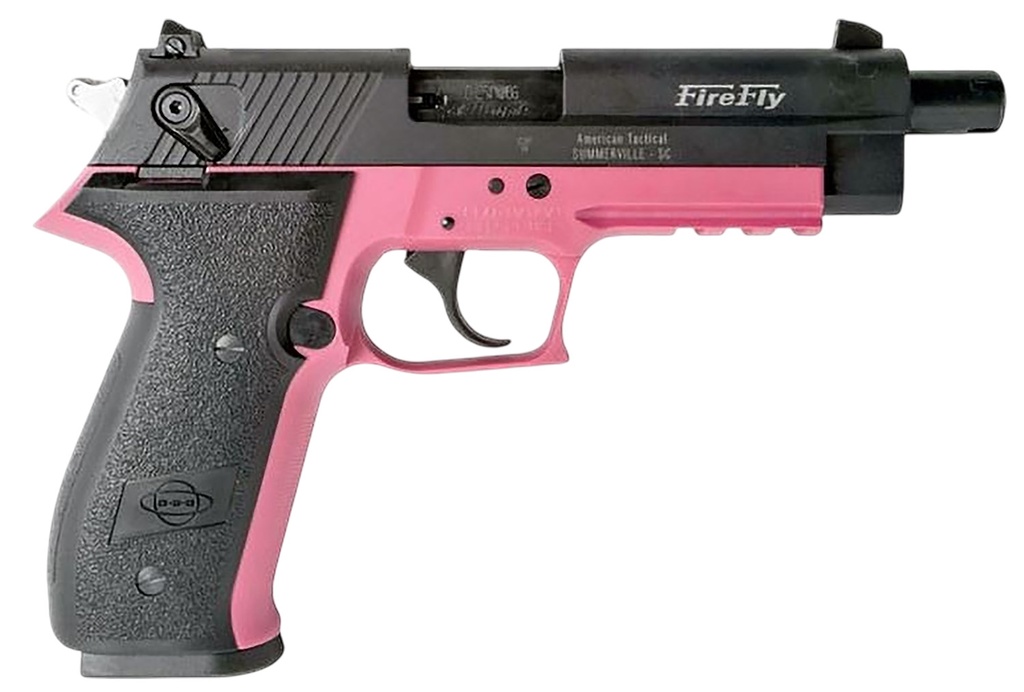 American Tactical Inc GSG FIREFLY 22LR PINK 4.9" TB 1