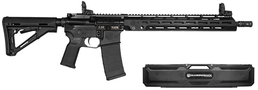 Diamondback Firearms DB15 5.56MM BLK 16" KAC M-LOK 1