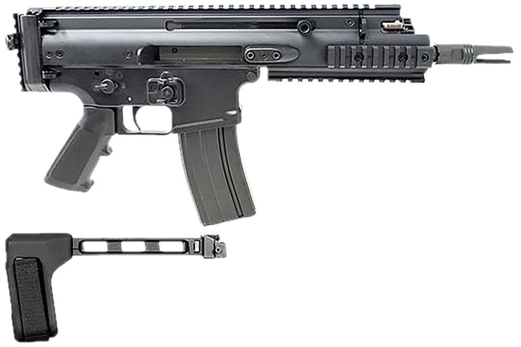 FN SCAR 15P 300BLK BLK 30+1 BRACE 1