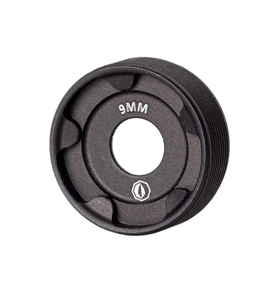 Rugged Suppressors OBSIDIAN FRONT CAP 9MM 1