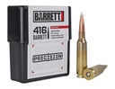 Barrett Firearms AMMO 416BAR 500GR A-TIP 10RD 1