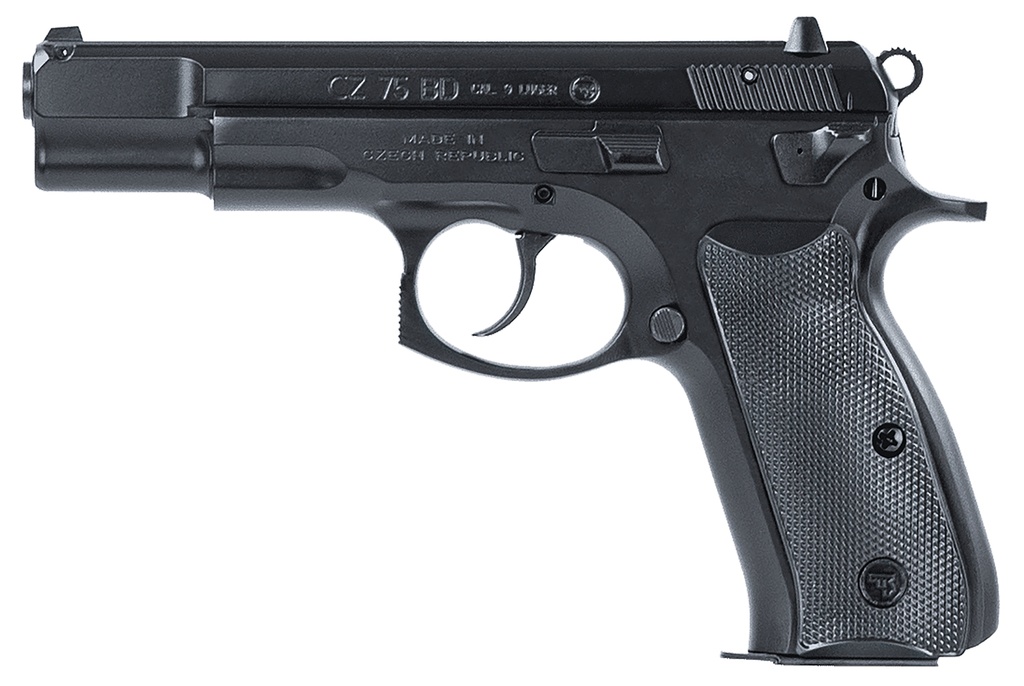 CZ 75BD 9MM BLACK 4.6" 10+1 FS  # 2