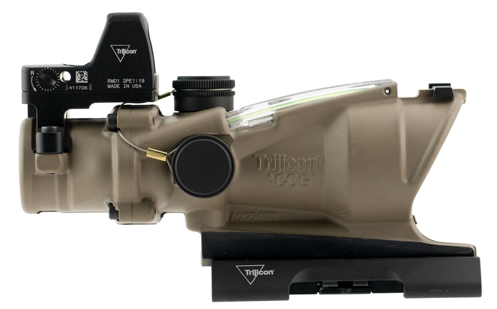 Trijicon ACOG 4X32 FDE BAL GREEN 5.56MM 2