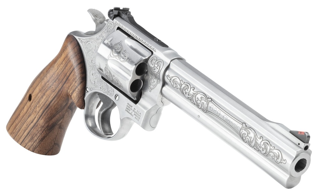 Smith and Wesson 629 DELUXE 44MAG 6.5" SS ENG 3