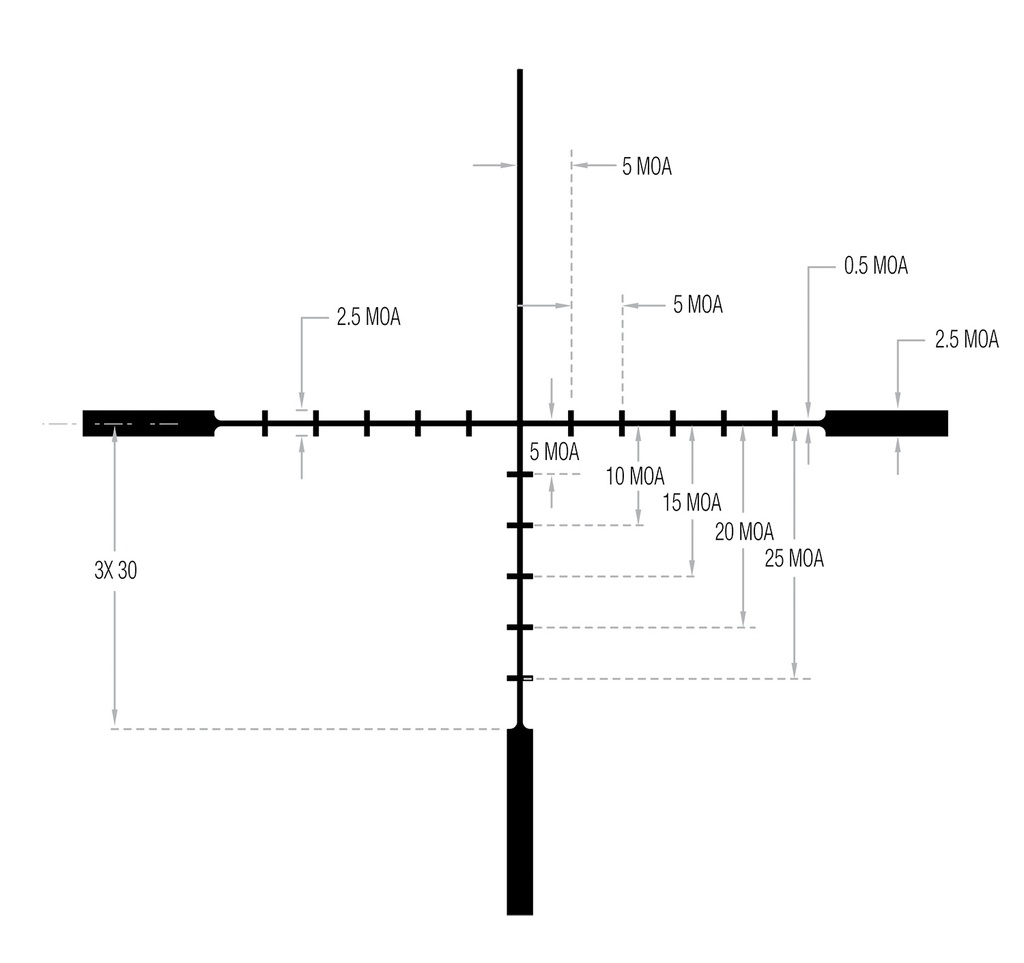 Trijicon ASCENT 1-6X24 BLK 30MM BDC 3