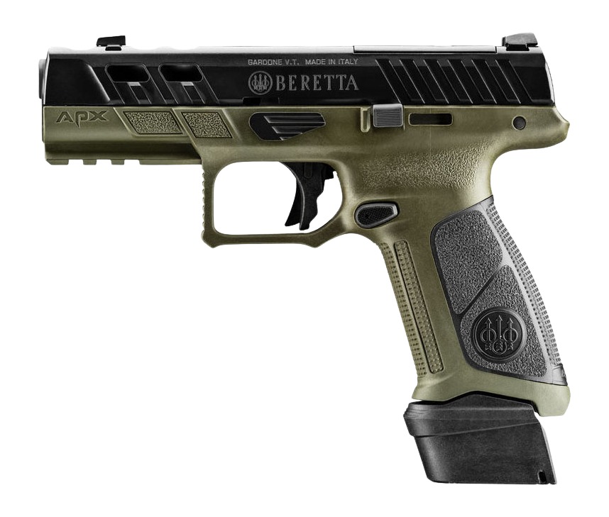 Beretta APX A1 PORTED 9MM BLK/OD 10+1 1