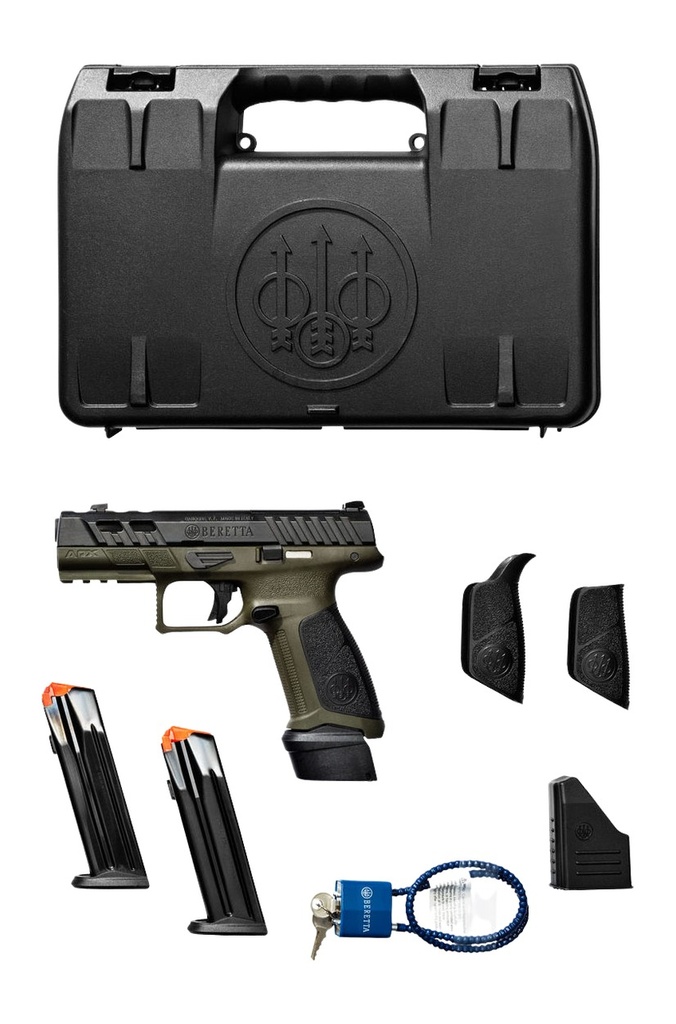 Beretta APX A1 PORTED 9MM BLK/OD 10+1 2