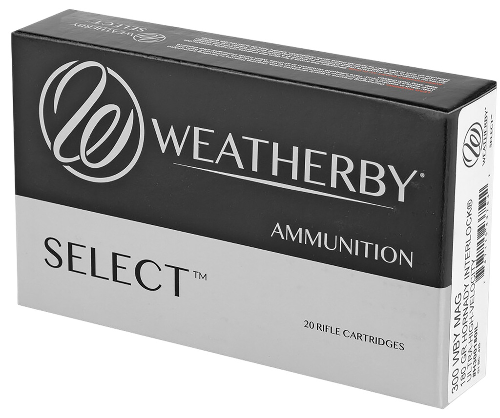 Weatherby 300WBY 180GR HDY INTERLOCK 1