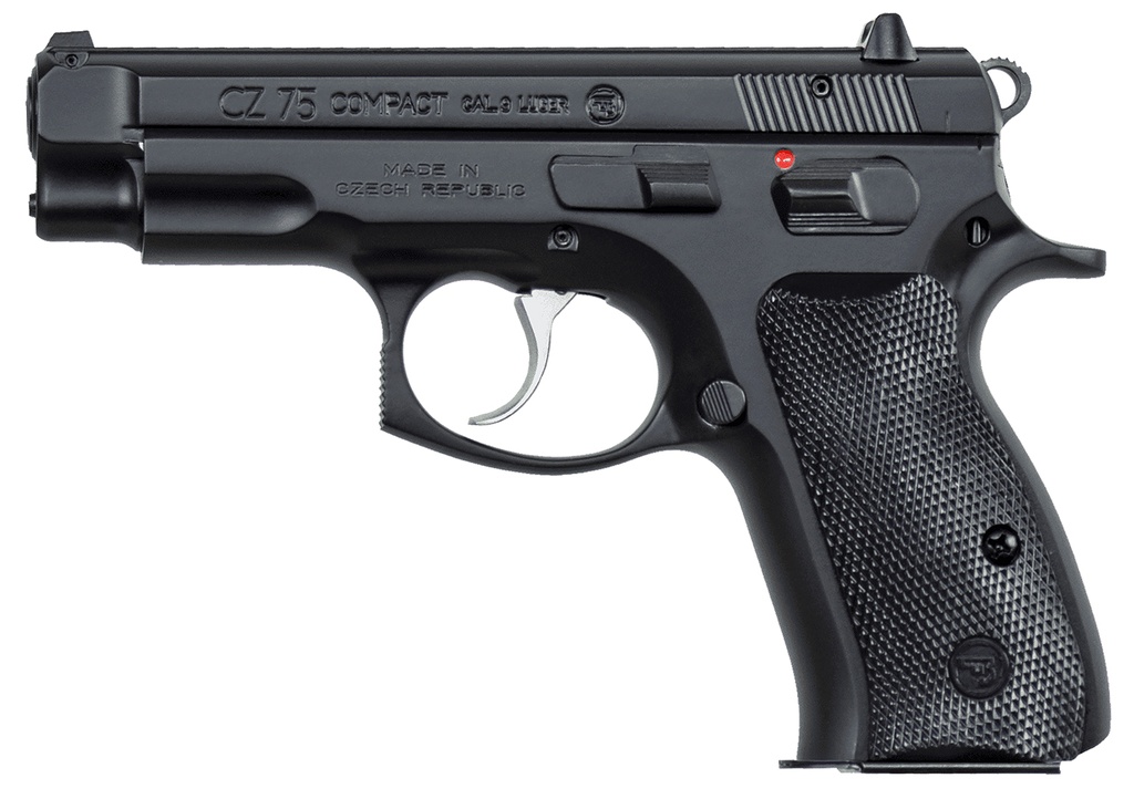 CZ 75 COMPACT 9MM BLK 10+1 3.9" # 2