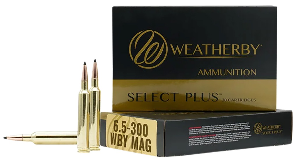 Weatherby 6.5-300WBY 156GR BERGER EH 1