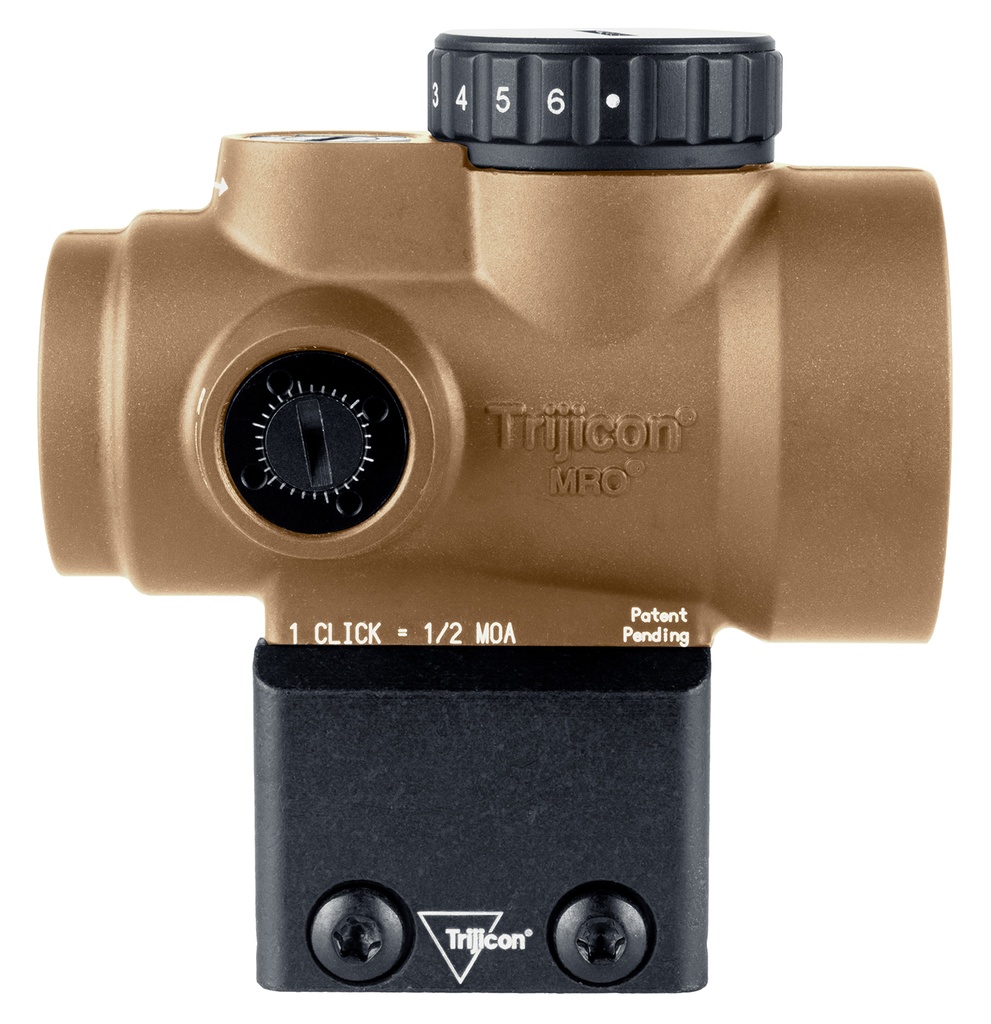 Trijicon MRO SD 1X25 2MOA COYOTE MID MT 2