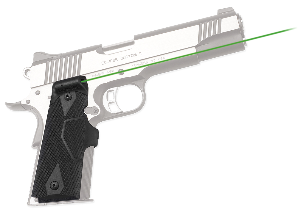 Crimson Trace LASERGRIP 1911 GOV/COM GREEN 1