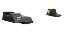 Trijicon 3DOT HD XR NS YLW HK 9/40/45C 2