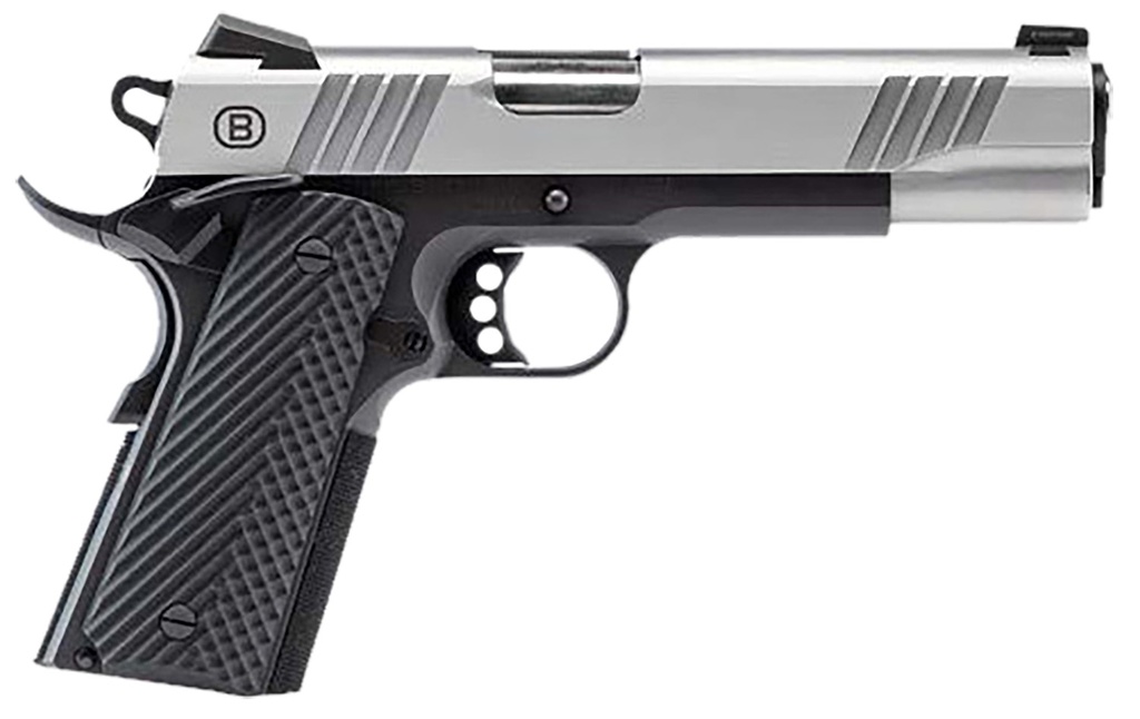 BERSA 1911 45ACP 5" SS/BLK 8+1 1