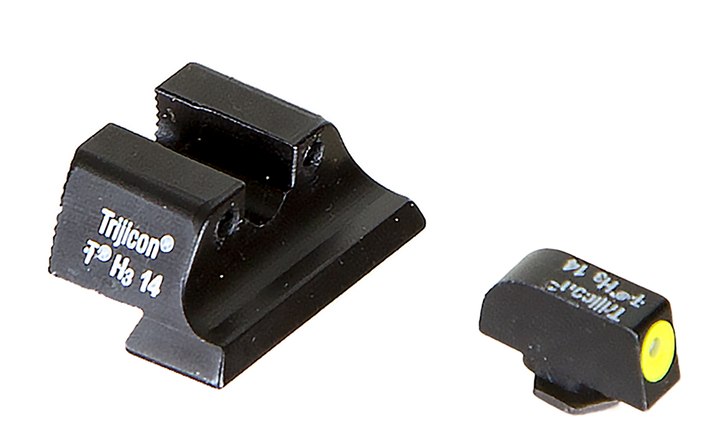 Trijicon 3 DOT HD NS YLW GLK 10MM/45ACP 1