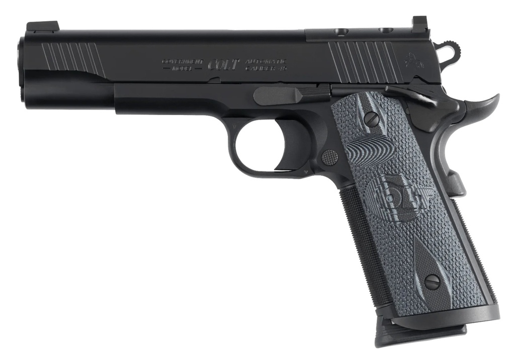 Colt COMBAT UNIT 9MM BLK 5" NS OR 1