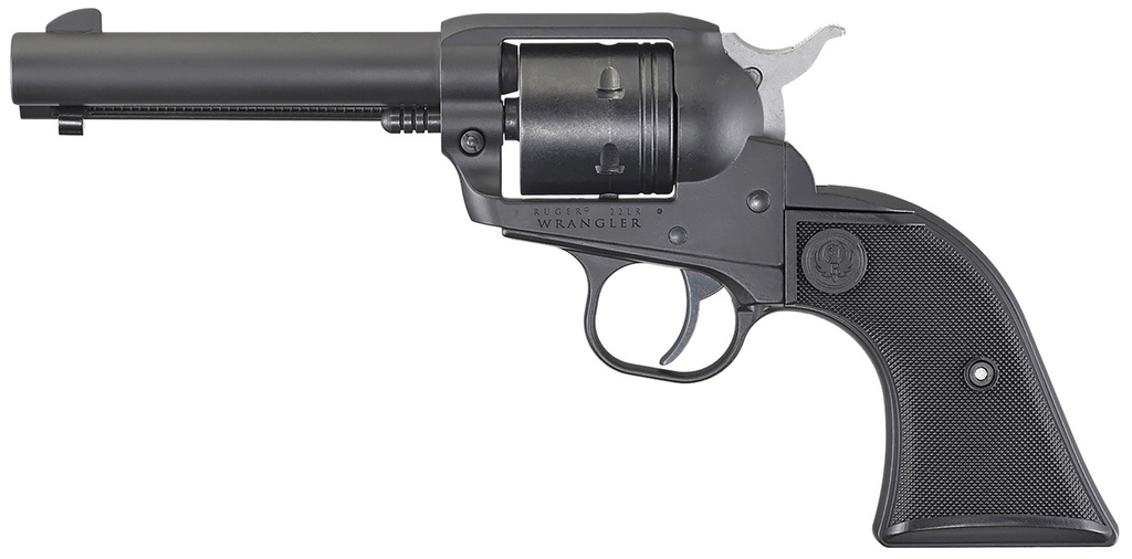 Ruger WRANGLER 22LR BLK/SYN 4.6" 6SH 2
