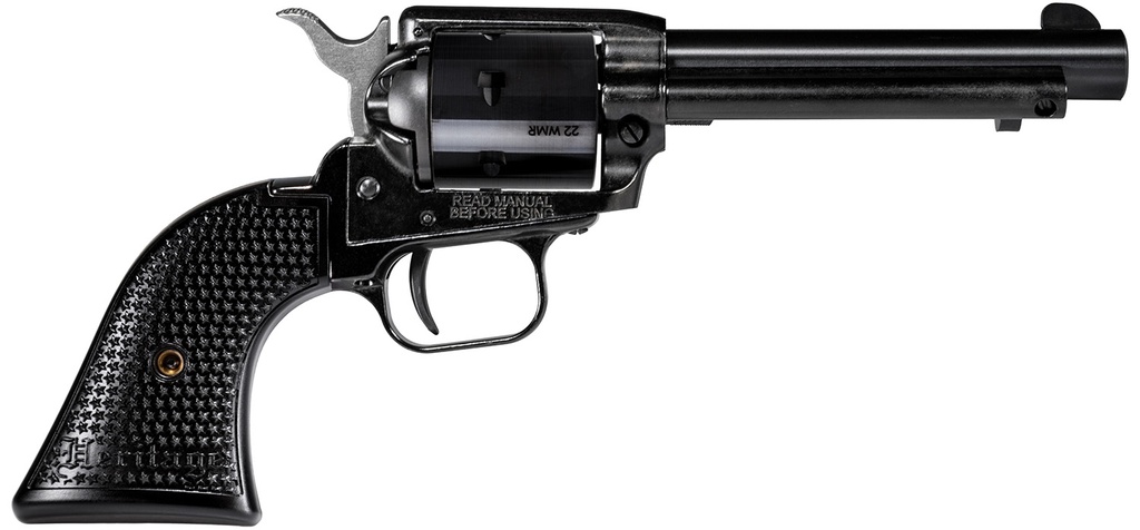 Heritage Manufacturing 22LR/22M BLUE 4.75" FS POLY 1