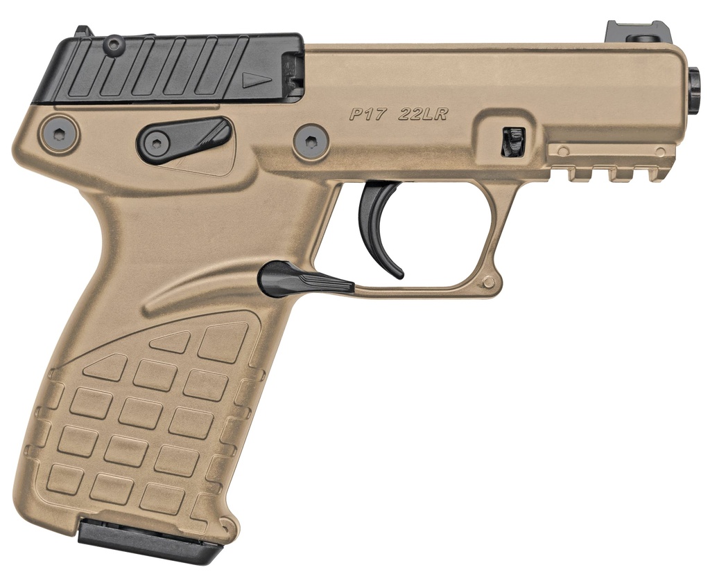Keltec P17 22LR 16+1 BLK/TAN TB 1