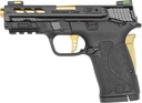 Smith and Wesson M&P380 PC 380ACP PORTED GOLD 1