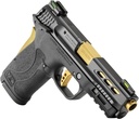 Smith and Wesson M&P380 PC 380ACP PORTED GOLD 2