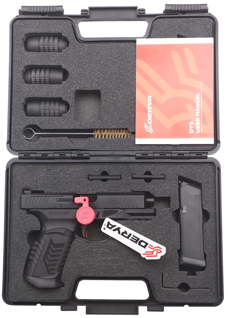 Derya Arms DY9 9MM BLK 15+1 3.8" OR US 3