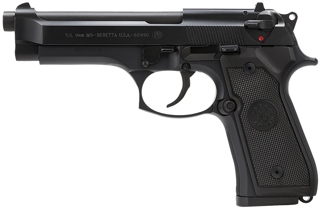 Beretta 92 M-9 9MM BL/SY 4.9" 10+1 CA 2