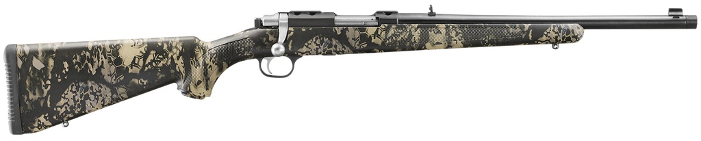 Ruger 77/44 44MAG BL/CAMO 16" AS TB 1