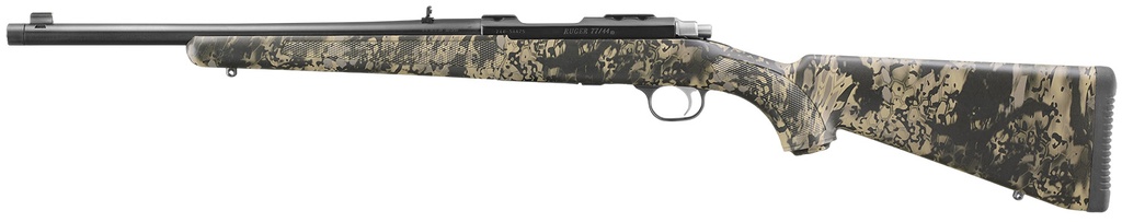 Ruger 77/44 44MAG BL/CAMO 16" AS TB 2
