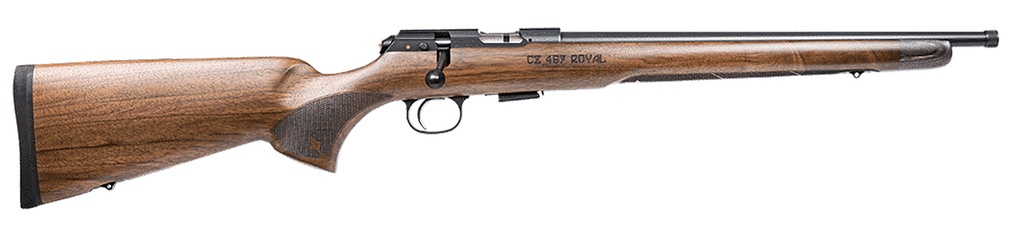 CZ 457 ROYAL 22LR BL/WD 16" TB  # 1