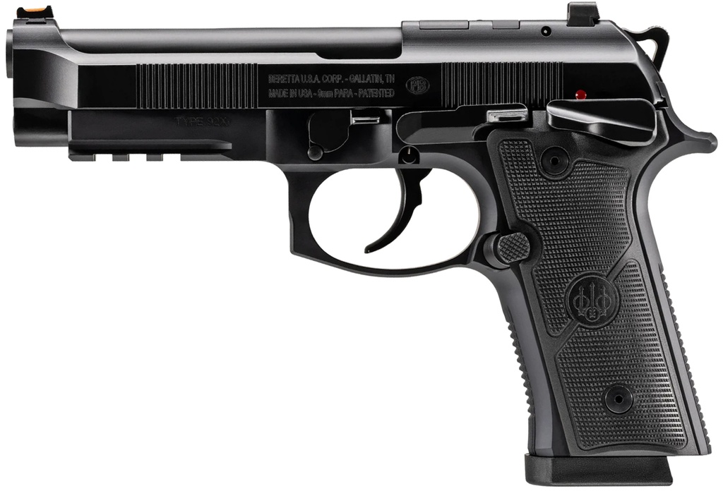 Beretta 92GTS 9MM BLK 4.7" 18+1 OR 1