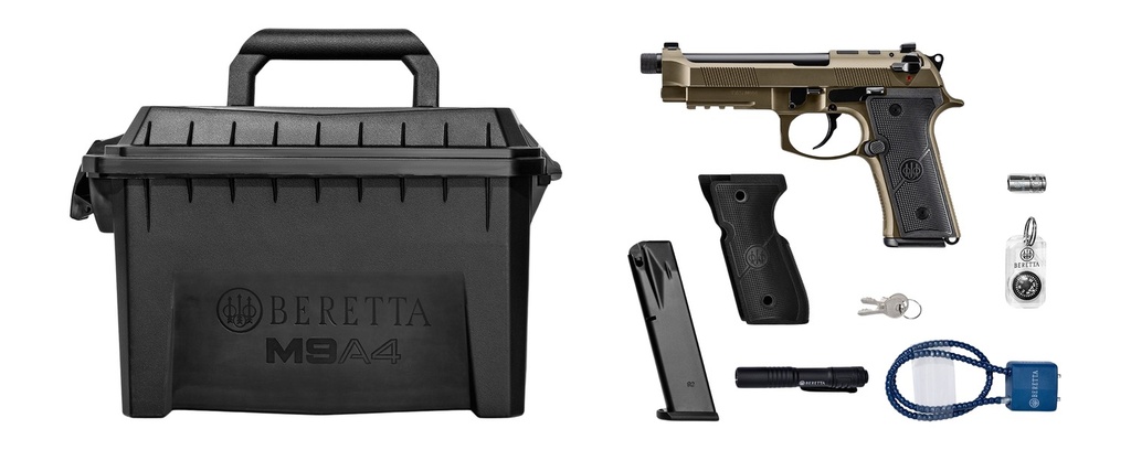 Beretta M9A4 9MM BRONZE 5" 18+1 TB 2