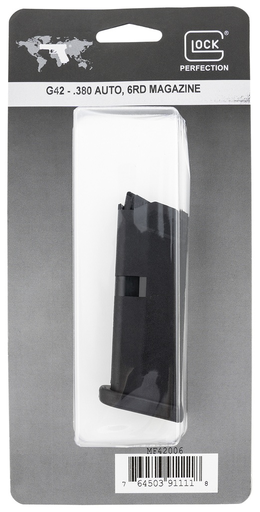 GLOCK MAGAZINE G42 380ACP 6RD PKG 1