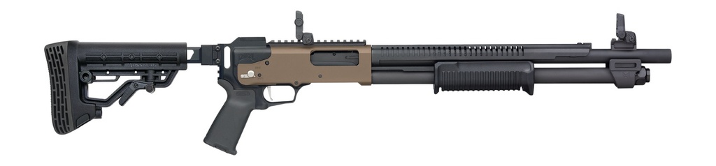 Mossberg 590R 12/18.5 6+1 FDE FOLDING 1
