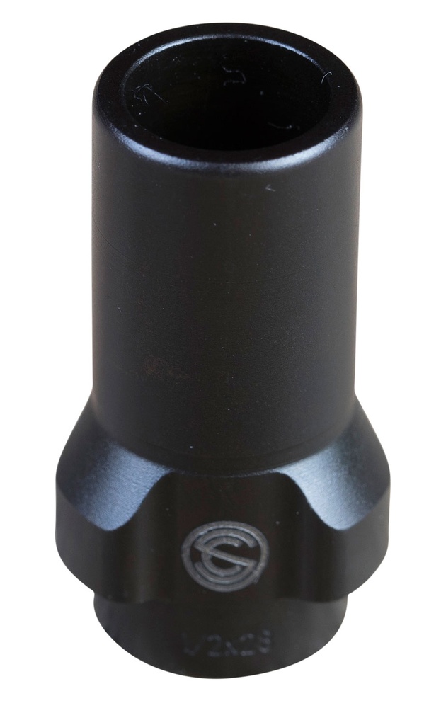 SilencerCo 3-LUG MUZZLE DEVICE 9MM 1/2X28 1