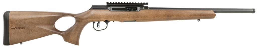 Savage Arms A22 22LR BL/WOOD 18" TB 1