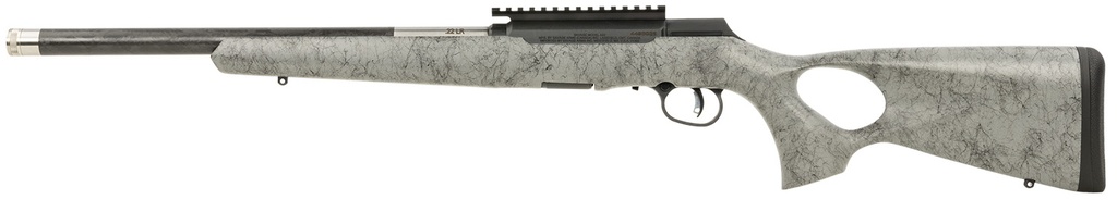 Savage Arms A22 22LR BL/GRY 18" CARBON TB 2