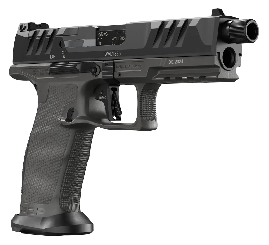 Walther Arms PDP PRO SD 9MM FS 5.1" GRY 10 2