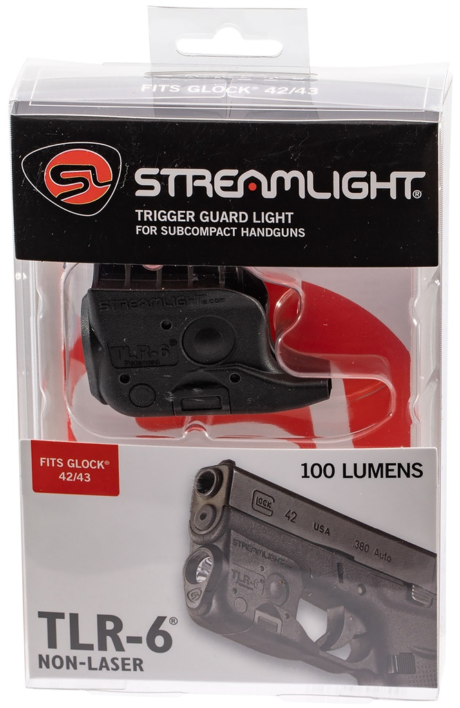 Streamlight TLR-6 GLOCK 42/43 100LM BLACK 3