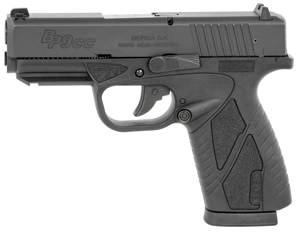 Bersa CONCEAL CARRY 9MM MATTE 8+1  # 1