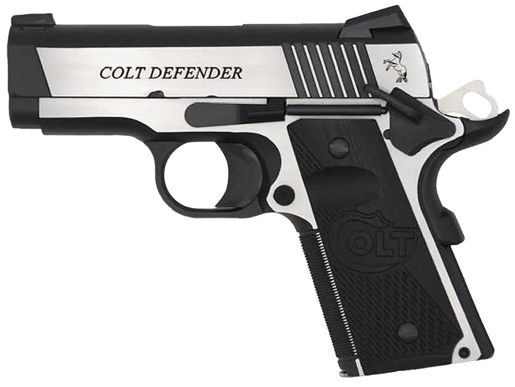 Colt DEFENDER 9MM SS/BK 3" 9+1 NS 2