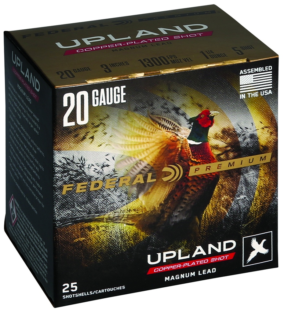 FEDERAL AMMO WING-SHOK MAGNUM 20GA 3 1.25OZ #5 25/10 2
