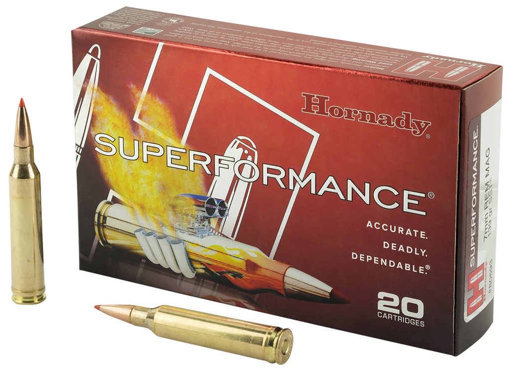 HORNADY SUPERFORMANCE 7MMREM 139GR SST 20/10 1