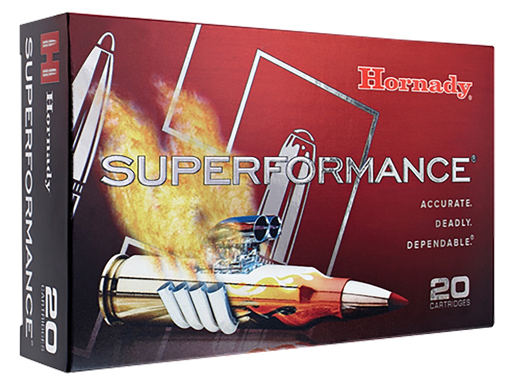 HORNADY SUPERFORMANCE 25-06REM 90GR CX 20/10 2
