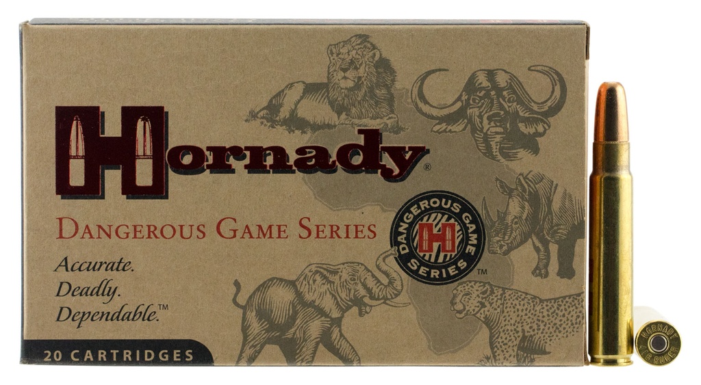 HORNADY DANGEROUS GAME 416RUG DGS 400GR 20/6 1